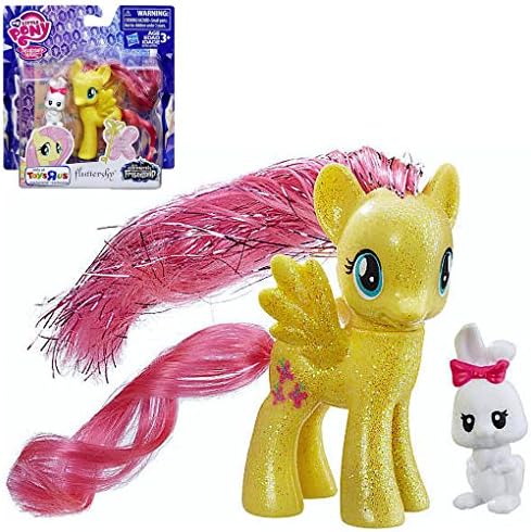 My Little Pony Exclusive Elements of Frienship Fluttershy Sparkly Pony 3"