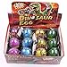 Graces Dawn 12 pack Dinosaur Egg Cute Magic Growing Dinosaur Egg Add Water Child Gift Hatching Inflatable Toy(Color cracks)