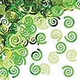 Creative Converting Fresh Lime Swirls Confetti, Fresh Lime