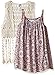 Beautees Girls' Big 2 Piece Crochet Vest with Tank