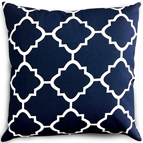 IMoroccan wedding pillow - navy blue