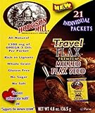 Premium Milled Flax Seeds Travel Size, .23 oz. Pack of 21 (Case of 6)