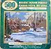 Search : Deluxe Jigsaw Puzzle In Tin Case - 500 Piece Canadian Masters Tom Thomson - Woods In Winter