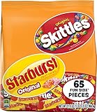 Skittles and Starburst 31.9 Ounce Fun Size Bag, Original