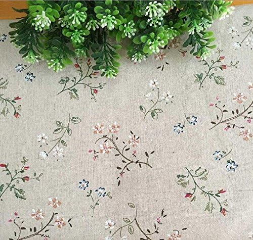 Gardenias Jute Burlap Hessian Fabric Sewing Quilting Bag Cloth Upholstery