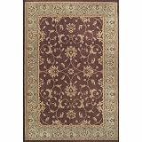 Persian Area Rug Oriental Tabriz Blue 5x8 Brown