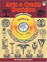 Arts and Crafts Designs CD-ROM and Book (Electronic Clip Art)
