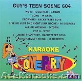 Music Maestro GUY'S TEEN SCENE Karaoke CDG Male pop 8x8 Multiplex