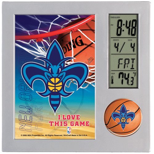 New Orleans Hornets Digital Desk Clock