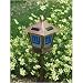 Team Sports America New York Giants 20 Inch Stain Glass Solar Lantern