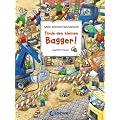 Finde den kleinen Bagger! / Finde den roten Ritterhelm!: Mein Wimmel-Wendebuch
