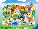 Ravensburger 06474 - Moderner Bauernhof - 25 Teile Rahmenpuzzle title=