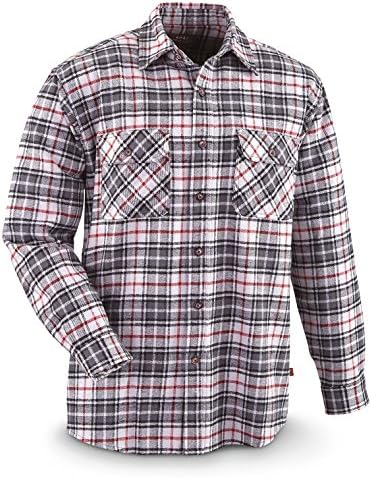 Moose Creek Men's Brawny Plaid Flannel Shirt