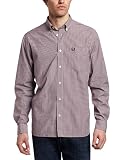 Fred Perry Men's Long Sleeve Woven Gingham Shirt