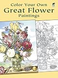 Thumbnail image for Color Your Own Great Flower Paintings (Dover Art Coloring Book)