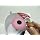 JoolTool Scotch-Brite Pink Radial Bristle Brush Assembled with Plastic Tapered Mandrel Hub, Pumice