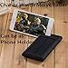 Solar Charger, Solar Power Bank 10000mAh with Phone Dock & Flashlight Function ; Shockproof Rain-proof Dual USB Solar Panel for iPhone, iPad mini, iPod, Samsung Smart Phones and Tablets, Camera