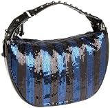 Betsey Johnson Fire & Ice Hobo,Navy,one size