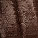 Brentwood Cut Fur Pillow Decorative Pillow, 18x18, Chocolate