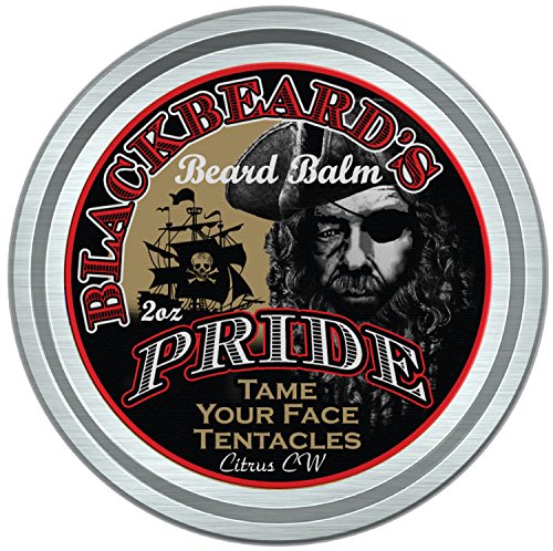Blackbeard s pride beard & mustache balm, leave-in …