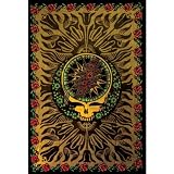 Grateful Dead - Flowered Stealie Tapestry 90X60