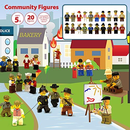 20 Pc Set of Community Figures Family Set
