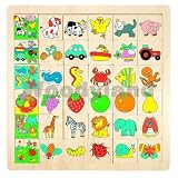 Eigenschaften woody / LEGESPIEL LERNSPIEL LOTTO PUZZLE TIERE HOLZ BILDER NEU
