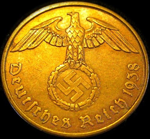 Germany Germany, German Third Reich 1938D Two Reichspfennig Coin