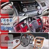 Dash Decal Trim Kit Lexus IS300 IS 300 2001 2002 2003 2004 2005 - Carbon Fiber by Rvinyl