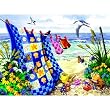 Seaside Summer 500+pc Jigsaw Puzzle by Nancy Wernersbach