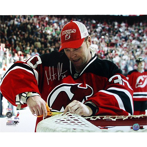 Steiner Sports NHL New Jersey Devils Martin Brodeur Cutting The Net 16 x 20-inch Photo