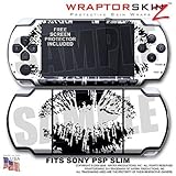 Big Kiss Black on White WraptorSkinz Skin and Screen Protector Kit fits Son ....