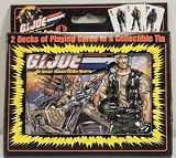GI Joe vs Cobra Embossed Collector Tin with 2 Themed Decks of Playing Cards