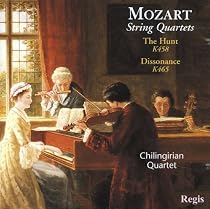 Chilingirian String Quartet - Mozart SQs No 17 in B flat K 458, No 19 in C K 465