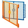 North States Superyard Colorplay 2 Panel Extension Kit, Orange/Blue