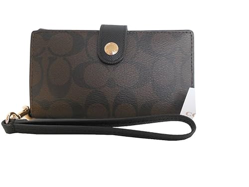 coach wallets brown-headed