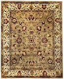 Ivory / Beige Light Brown/Beige/Gold/Yellow by 828 Rugs International Mahal Collection