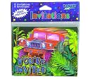 Party Invitations "Birthday Adventure" - 8 Cnt