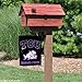 TCU Horned Frogs Black Garden Flag and Yard Banner