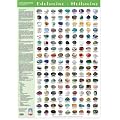 Edelsteine Heilsteine Poster. Steine Poster Gro� DIN A1 mit 153 Steinen.
