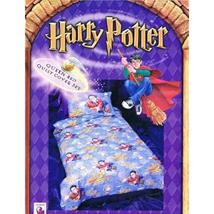 Harry Potter Nimbus Two Thousand Queen/Full Quilt Cover Duvet Set with Two Pillowcases