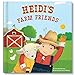 Baby Farm Animals Personalized Custom Name Board Book | I See Me!