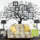 UPC 753677068100 product image for Family Tree Wall Decal by Simple Shapes (Black, Standard Size: 107w x 90h Inch) | upcitemdb.com