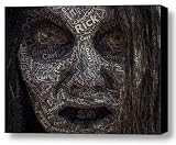 The Walking Dead Zombie Names Mosaic Incredible Framed 9x11 Limited Edition with COA