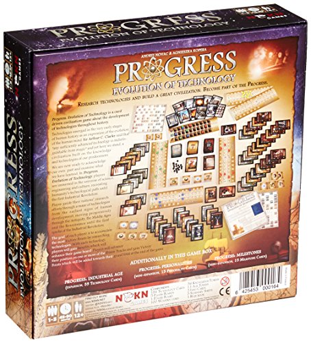 Progress Evolution of Technology Game