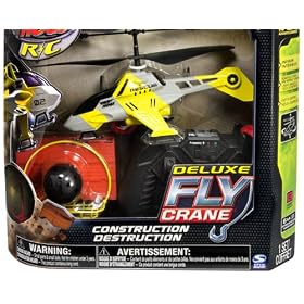 Air Hogs R/C Yellow DELUXE Fly Crane
