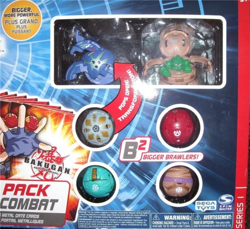 Childrens Toyshop  Toys : Bakugan B2 Bakupearl Battle Pack (Colors Vary)