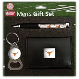Texas Longhorns Tri-fold wallet, pen and keychain gift set