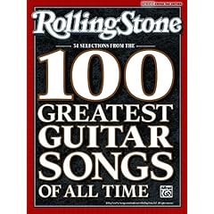 【クリックで詳細表示】Rolling Stone 54 Selections from the 100 Greatest Guitar Songs of All Time： Authentic Guitar Tab (Authentic Guitar-Tab Editions)： Alfred Publishing： 洋書