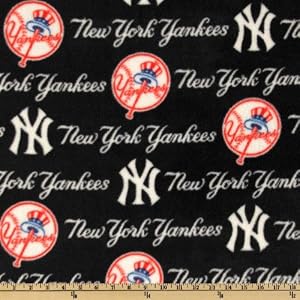 60-Wide-MLB-Fleece-New-York-Yankees-Blue-Red-White-Fabric-By-The-Yard